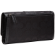 COACH Legacy Printed Signature Check Book Wallet