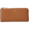 COACH Saffiano Leather Slim Zip